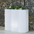 Vaso rettangolare con luce PALMERA